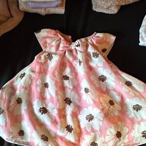 Pink Floral Baby Dress